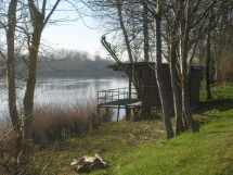 le Ruisseau Chaud les Pêcheries sur la Dordogne à St Sulpice de Faleyrens